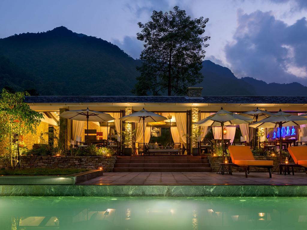 The Pavilions Himalayas The Farm Pokhara Esterno foto